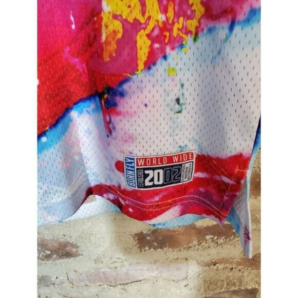 Born Fly Jersey 2002 Mens 2x Multicolor - Picture 4 of 5